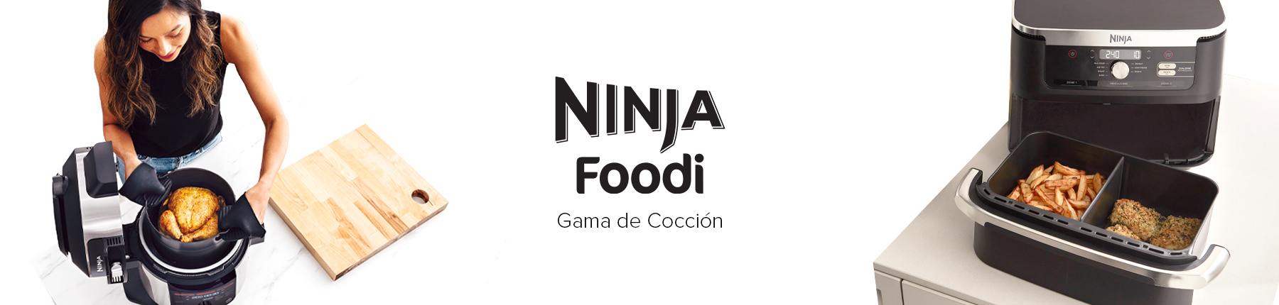Gama de cocción Ninja Foodi: Freidoras de aire, Ollas eléctricas, Parrilla de interior